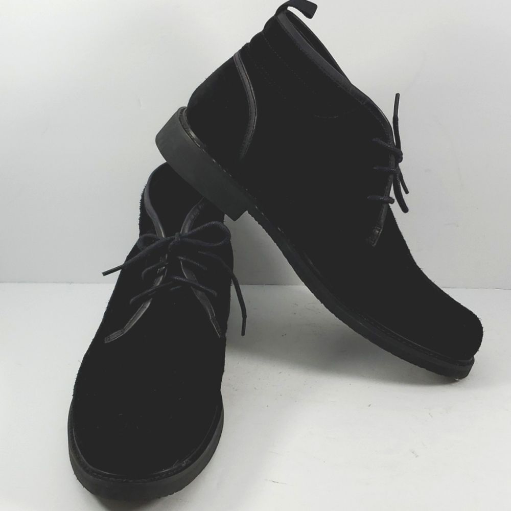 BLONDO Black Nubuck Waterproof Loafers.‎ SIZE 8.5 S802